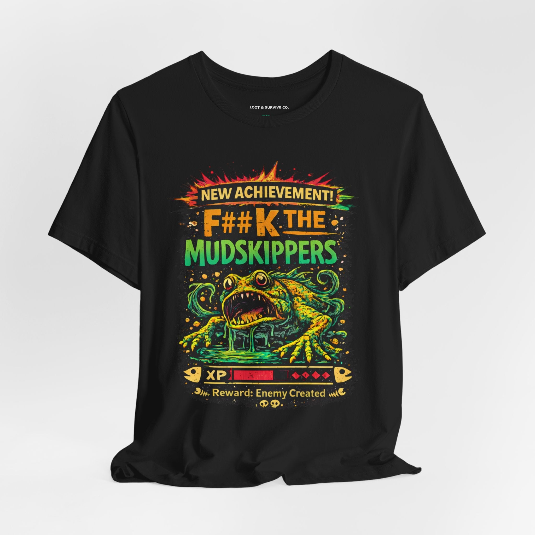 New achievement The Mudskippers Tee  Dungeon Crawler Statement Shirt