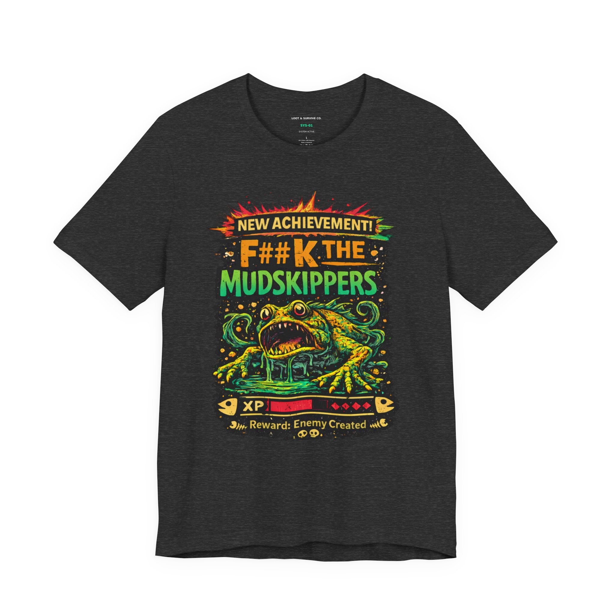 New achievement The Mudskippers Tee  Dungeon Crawler Statement Shirt