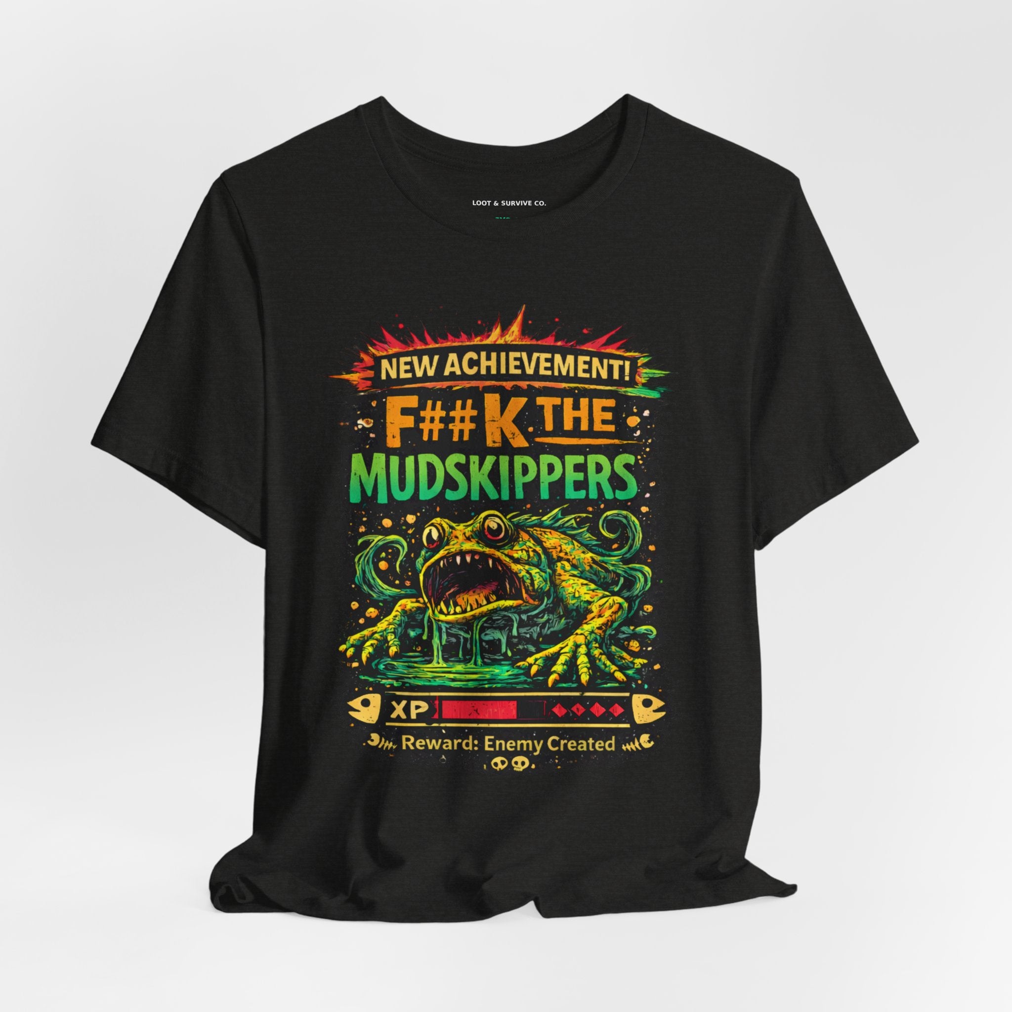 New achievement The Mudskippers Tee  Dungeon Crawler Statement Shirt